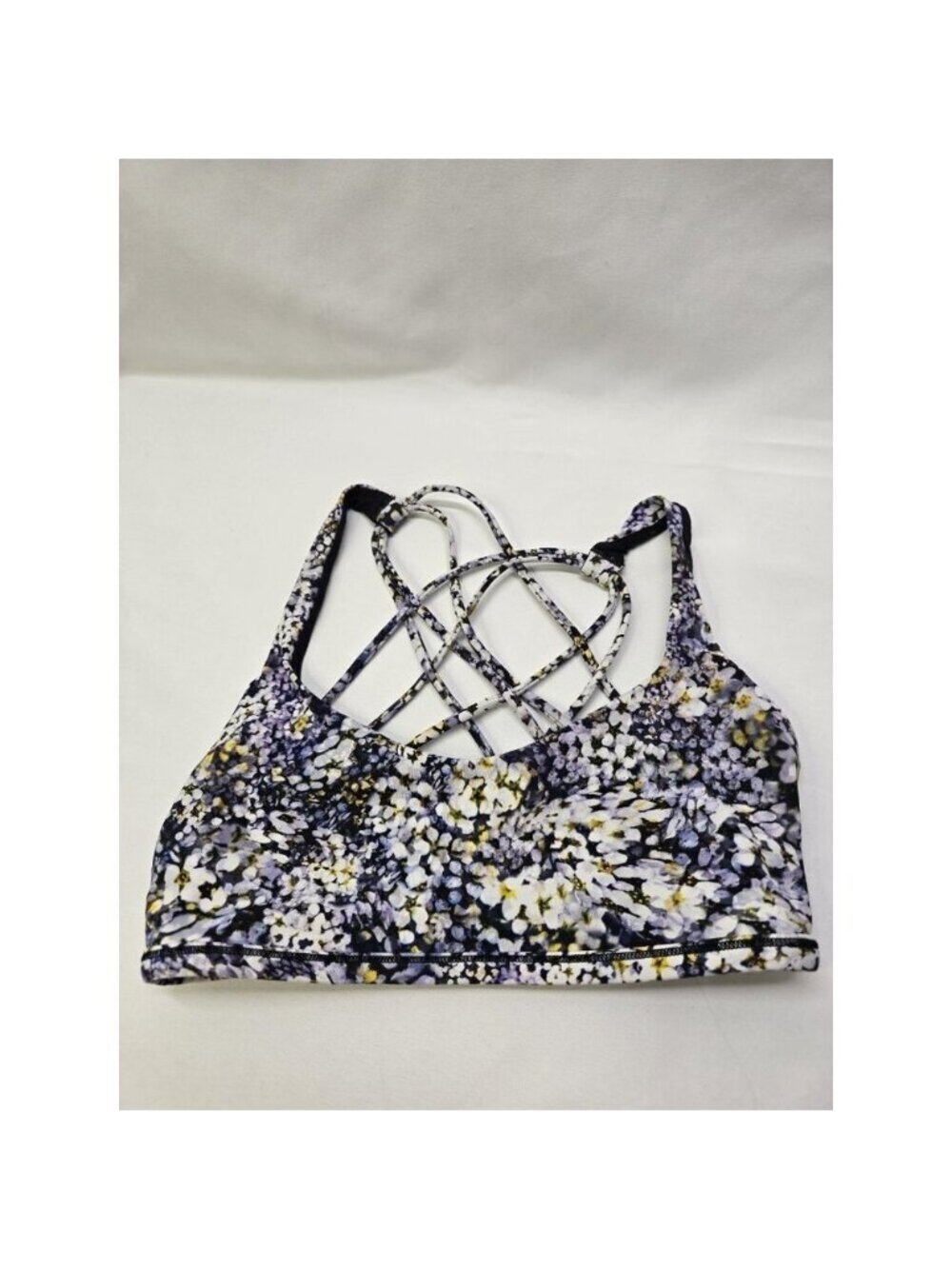 Lululemon Free To Be Bra Wild *Light Support, A/B CupFloral Metropolis Multi 4